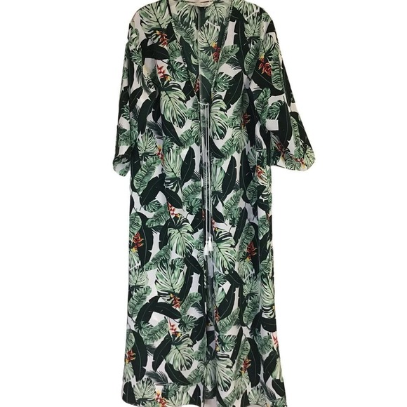 Rachel Zoe Tropical Patterned Women's Size Small‎ Swimsuit Coverup - Picture 1 of 5